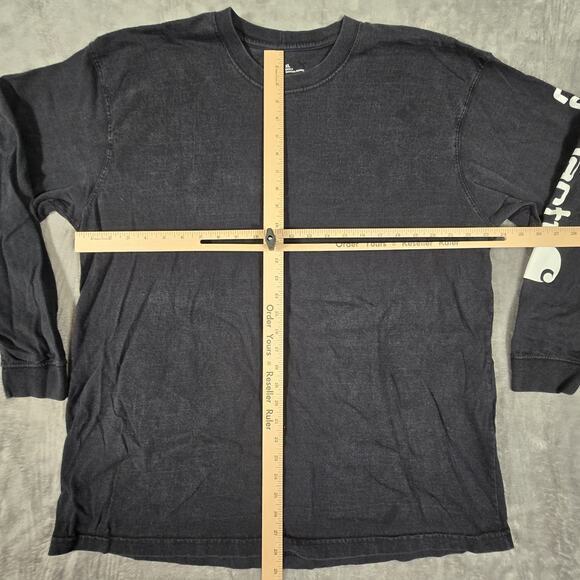 Carhartt Shirt Men XL Black Original Fit Gorpcore Camping Fishing Hunt K231 - Picture 5 of 9